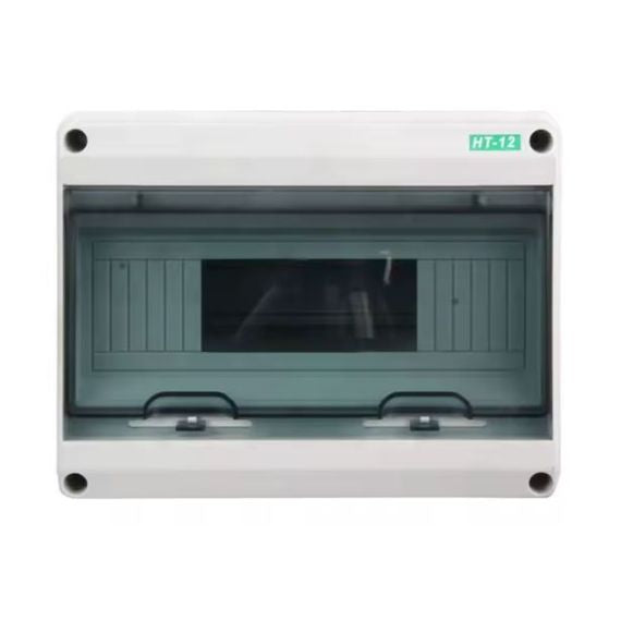 Centralino da Parete 12 moduli con porta trasparente - piccolo Centralino da Parete 12 moduli con porta trasparente - piccolo